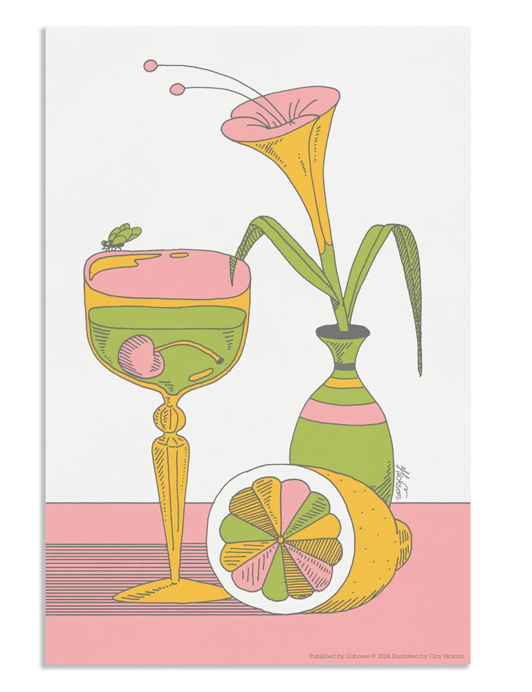 Image of Still Life with Fly screen print