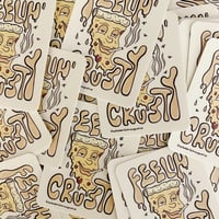 Image 2 of Feelin' Crusty sticker