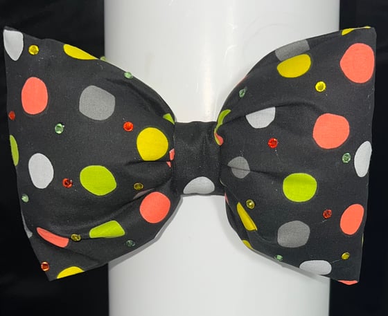 Image of PUFFIE BOW/Dot Dots Headband 
