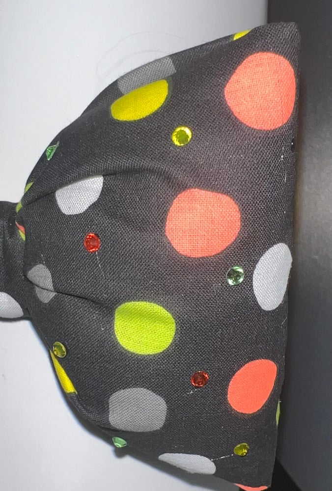 Image of PUFFIE BOW/Dot Dots Headband 