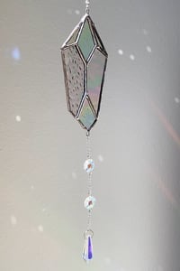 Image 5 of Stained Glass Crystal Shard Mobile