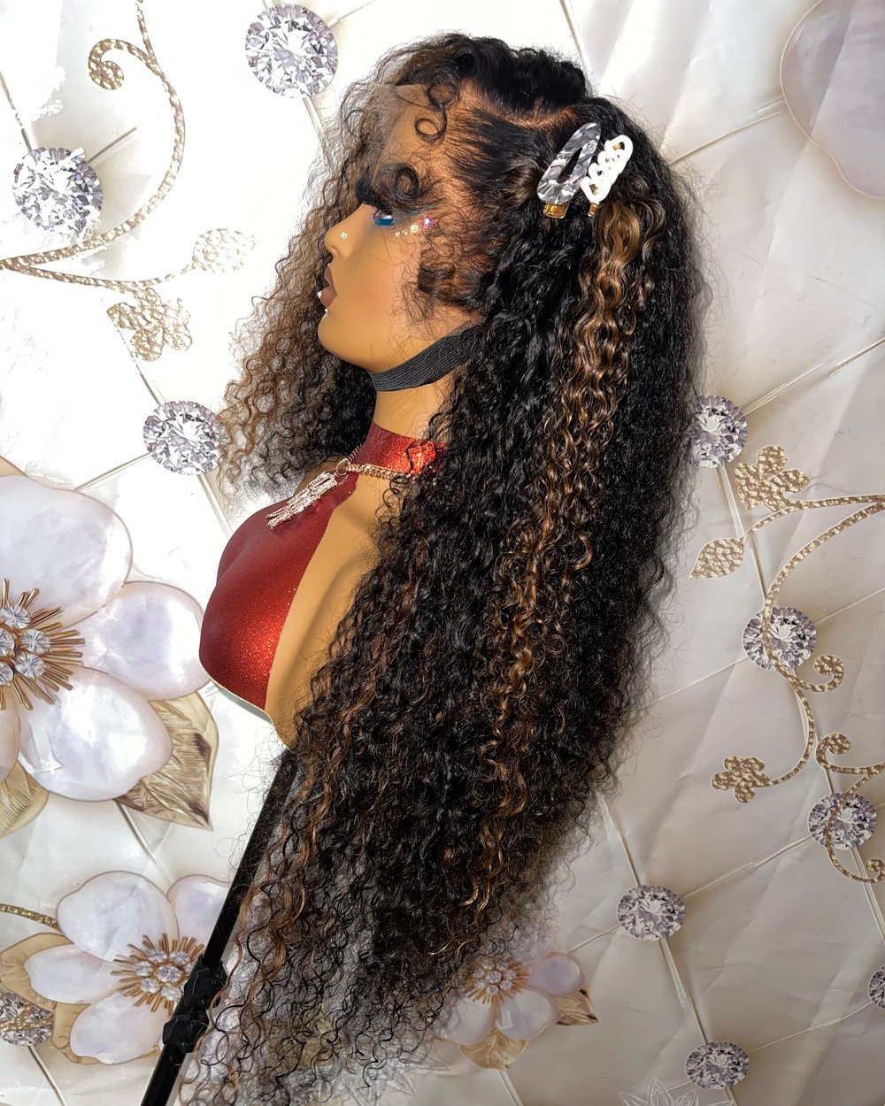 MKD Scandal Curl Custom Frontal Wig 