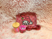 Image 12 of My Mellowdy 4 Piece Metal Rolling Tray Set  Girly Stoner Gift Set  420 Gift