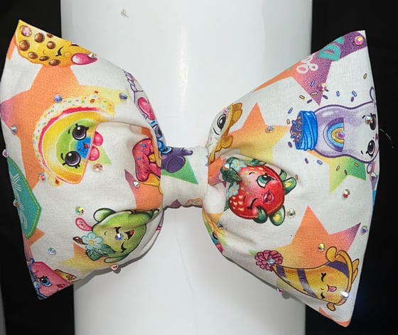 Image of PUFFIE BOW/Happy Face Headband 