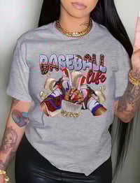 Image 2 of Sneaker Girl Nail T-Shirt