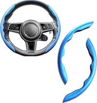 Image 2 of Universal Carbon Fiber Steering Wheel Cover