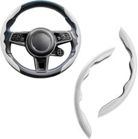 Image 4 of Universal Carbon Fiber Steering Wheel Cover