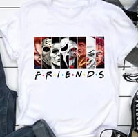 Image 3 of Horror Friends Shirt