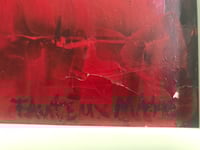 Image 4 of Henriette Fauteux-Masse Original Oil on Board Abstract Painting