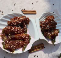 Honey garlic wings (Tray)