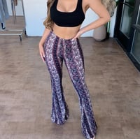 Image 2 of Waist Flare Pants