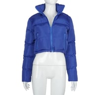 Image 1 of Solid Color Bubble Jacket