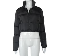 Image 2 of Solid Color Bubble Jacket