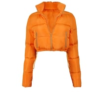 Image 4 of Solid Color Bubble Jacket