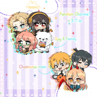 Fandom Charms Extras