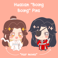 Hua Lian "Boing Boing" Enamel Pins