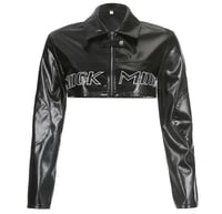 Image 3 of Rock  More Leather Jacket
