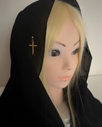 Image 3 of Holy Cross Veil (Black)