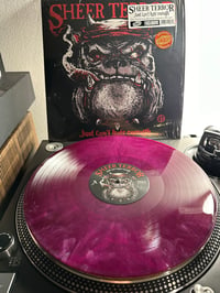 Image 2 of Sheer Terror-Just Can’t Hate Enough LP Purple Pink Vinyl Generation Records Exclusive Pressing 