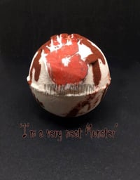 Image 3 of I'm a very neat Monster Dexter Handmade Vegan Bathbomb Fiction Crime