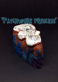 Image 4 of Patchwork Princess Bath Bomb Cake Slice  Handmade  Vegan Sally Nightmare Before Christmas 