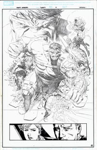 Image 1 of MIGHTY AVENGERS p13 - Original Art