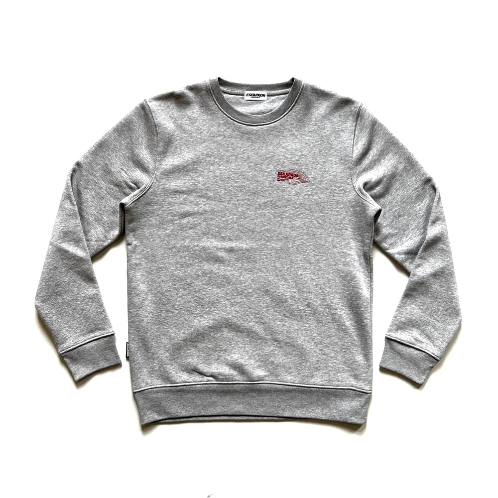 Image of WTTRW Crewneck Sweatshirt Light Heather Grey