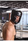 WOSWEIR Kick Boxing Helmet PU Karate Muay Thai Guantes De Boxeo Free Fight MMA Sanda Men and women