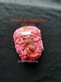 Image 5 of Brain’s for Breakfast bite size Bathbomb Handmade Vegan Halloween Horror Spooky 