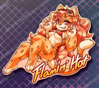 Image 3 of Spicy Cheetah - Vinyl Sticker