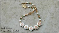 Spring Flowers, Choker Necklace