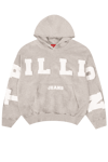 TRILLION JEANS GREY PULL OVER HOODIE 