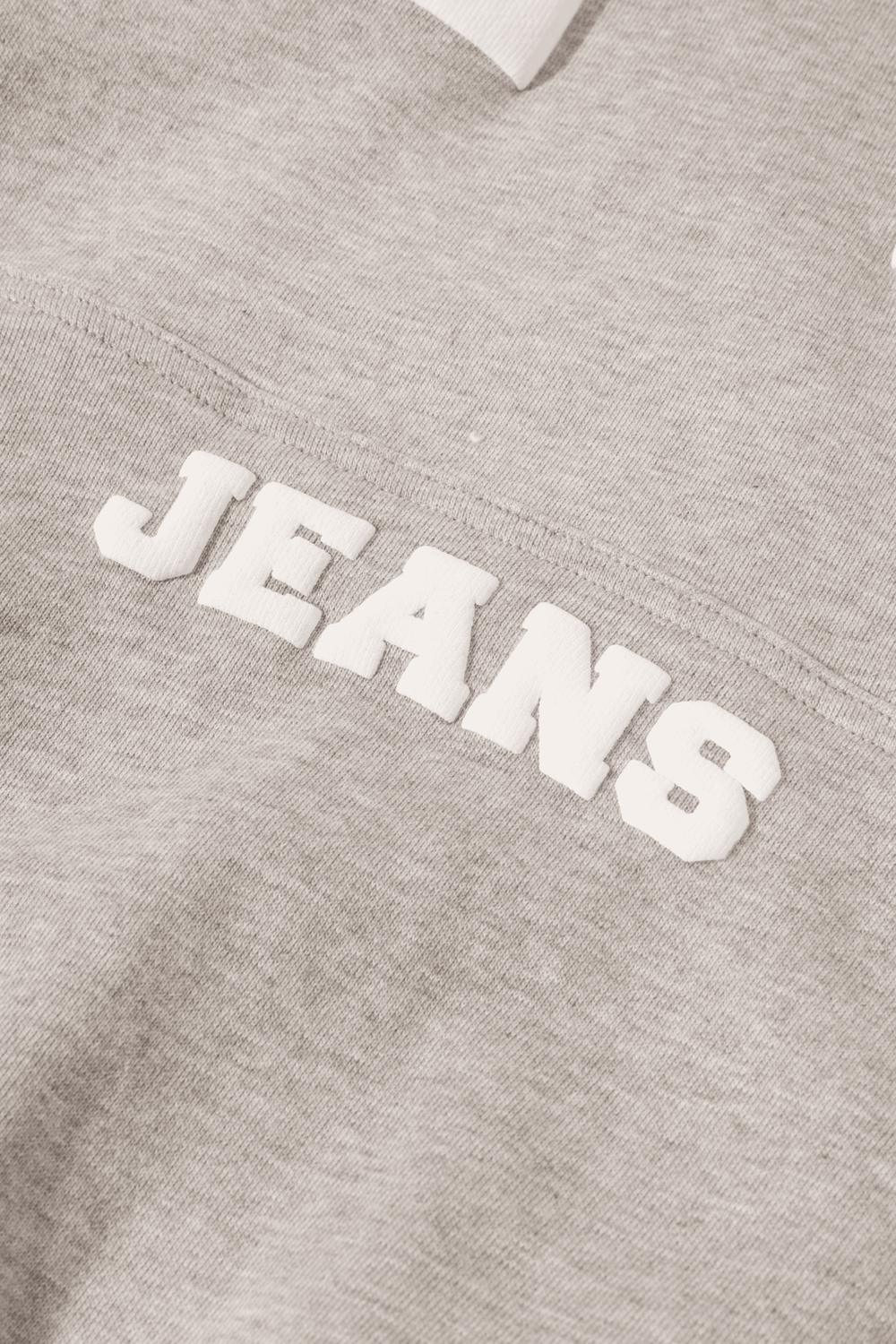 TRILLION JEANS GREY PULL OVER HOODIE 