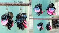 Mussel Shell Cascade Earrings