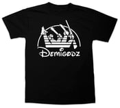 Image of Demigodz Disney Logo T-Shirt - Black Tee [SHIPPING NOW!]