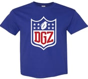 Image of DGZ NFL Logo T-Shirt - Cobalt Blue Tee [SHIPPING NOW!]