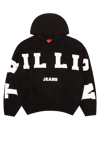 TRILLION JEANS BLACK PULL OVER HOODIE