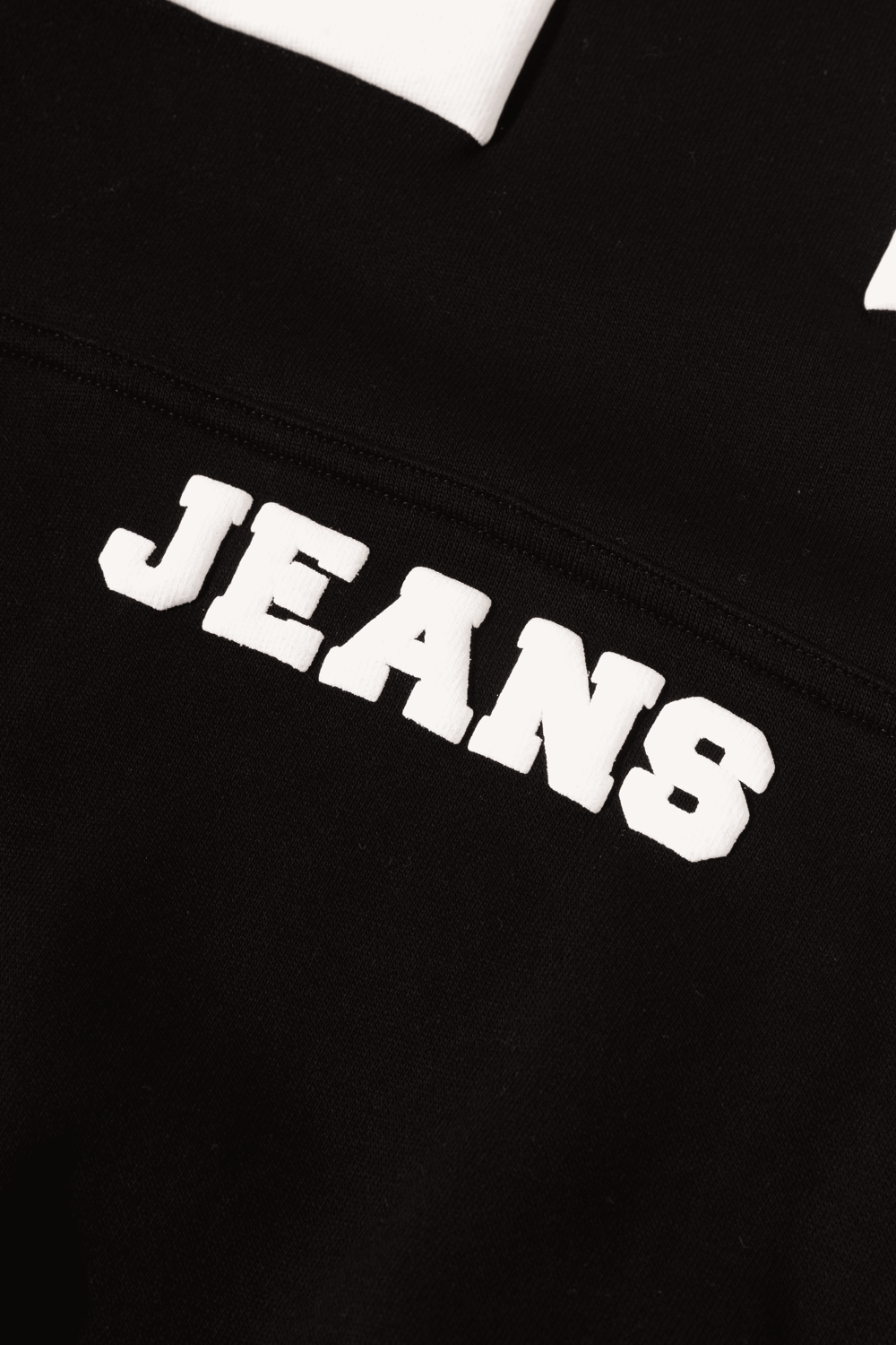 TRILLION JEANS BLACK PULL OVER HOODIE
