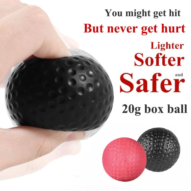 Boxing Reflex Speed Punch Ball MMA Sanda Boxer Raising Reaction Force Hand Eye Training Set Stress