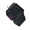 39 Key Mechanical Keyboard Gaming, RGB USB Wired Mouse Gamer Keypad Backlight Game Controller