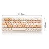  Set Great Keyboard 3 Gear DPI Office Keyboard Rechargeable 2.4GHz Mini Cute Gaming Keypad Mouse