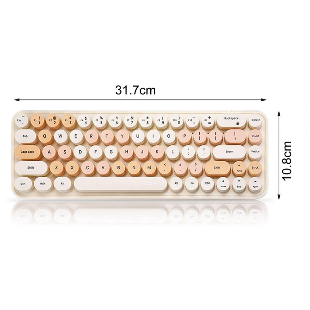  Set Great Keyboard 3 Gear DPI Office Keyboard Rechargeable 2.4GHz Mini Cute Gaming Keypad Mouse
