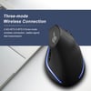 ZELOTES F-35B Wireless Gaming Mouse 2.4G+BT3.0+BT5.0 Three-mode Ergonomic Vertical Mouse 3-gear