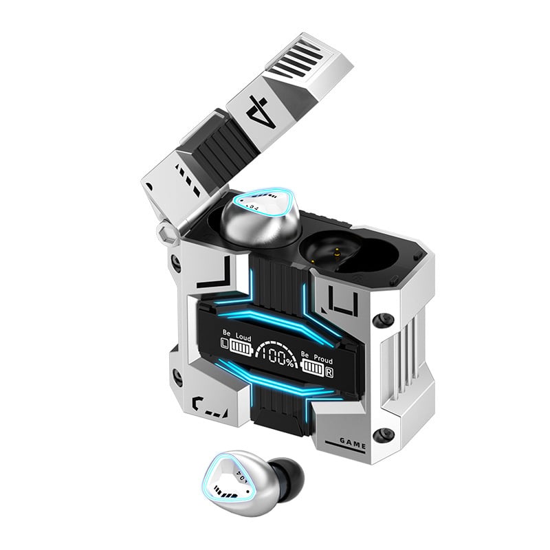 M45 TWS Wireless Bluetooth Headset Stereo Earbuds HiFi Sound Headset Gamer In-Ear Digital Display