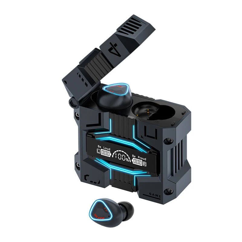 M45 TWS Wireless Bluetooth Headset Stereo Earbuds HiFi Sound Headset Gamer In-Ear Digital Display
