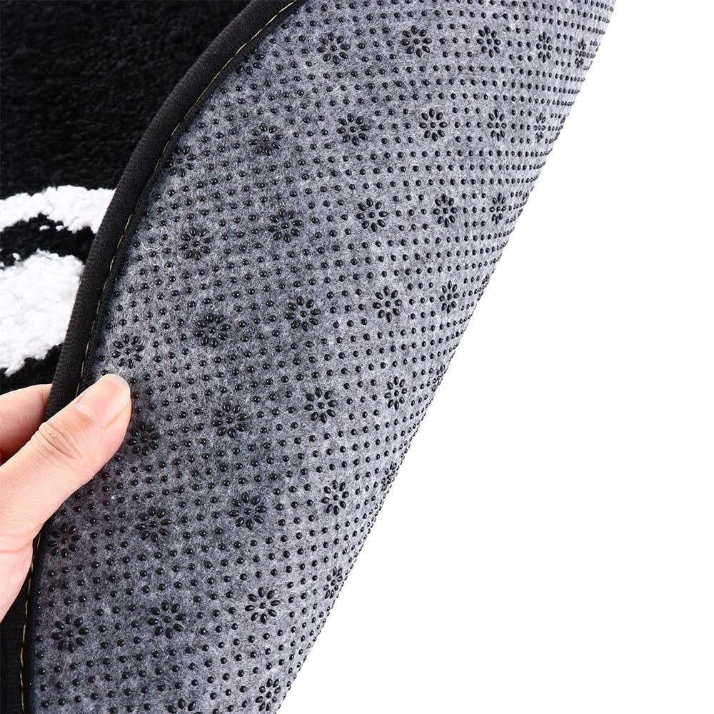 Creative 8 Ball Rug Indoor Home Decoration Spooky Halloween Gifts 8 Ball Accent Round Tufting