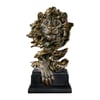 Lion Head Desktop Ornament Art Crafts Vintage Statue Sculptures Home Decor Accents Easy To Clean