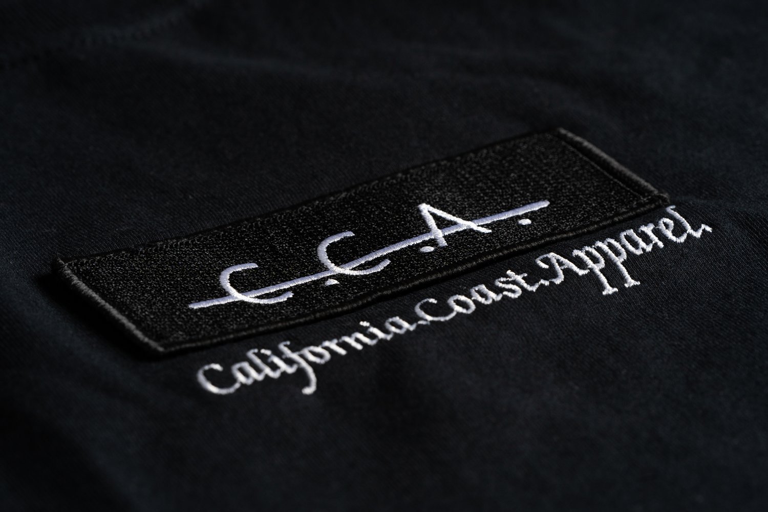 Image of C.C.A. Patch Logo T-Shirt Black