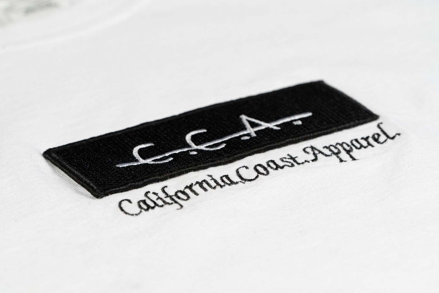 Image of C.C.A. Patch Logo T-Shirt White