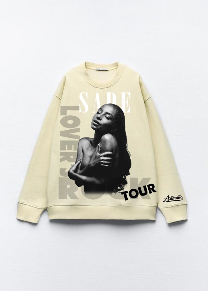 Artmatic- Vintage Sade Tour Sweatshirt 2001